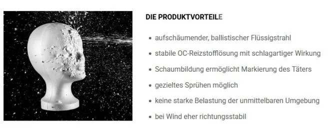 TW1000 Pepper-Foam Man 40ml - Frei Verkäuflich